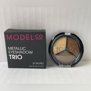 ModelCo Metallic Eyeshadow Trio - St Tropez